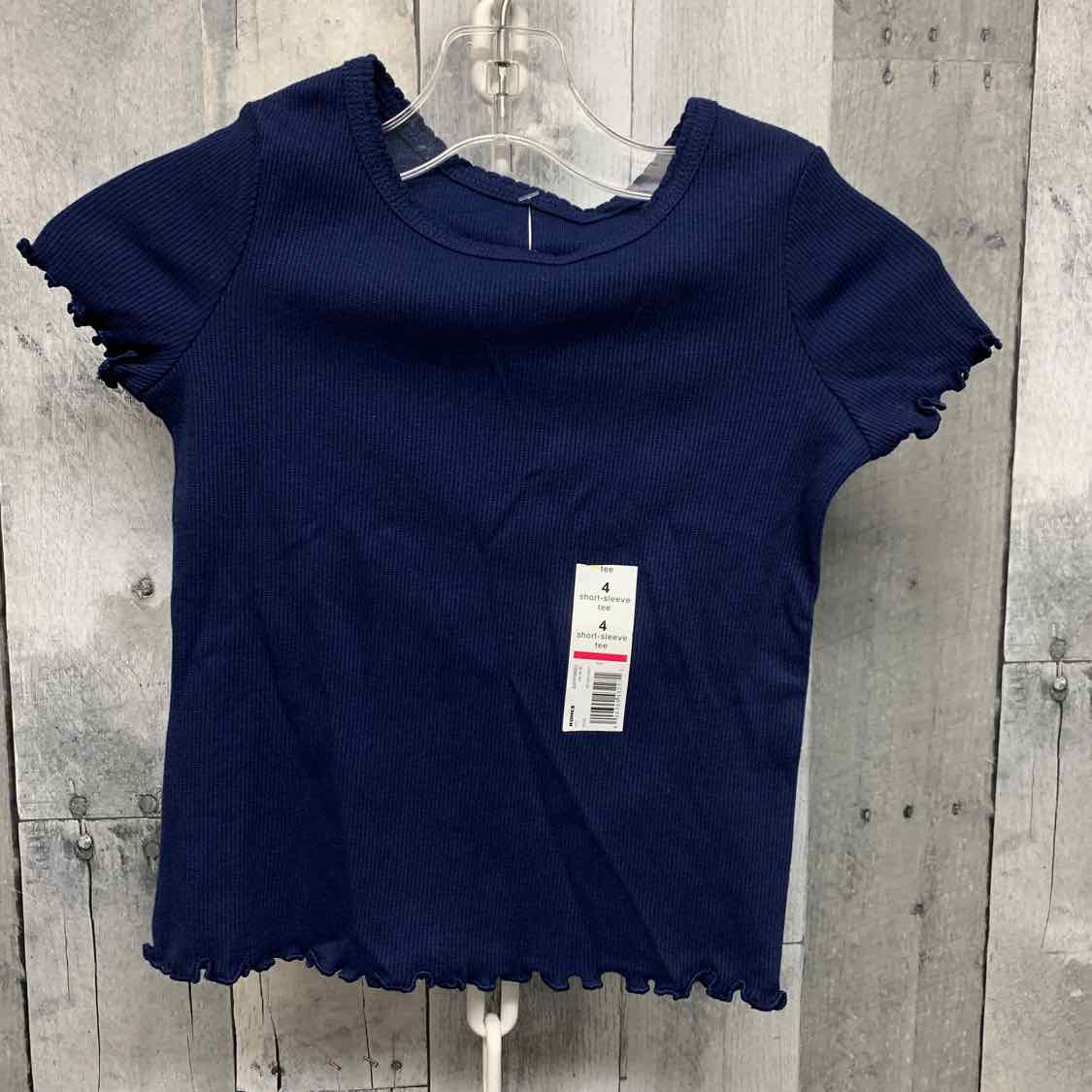 Size 4 Navy Jumping Beans T Shirt