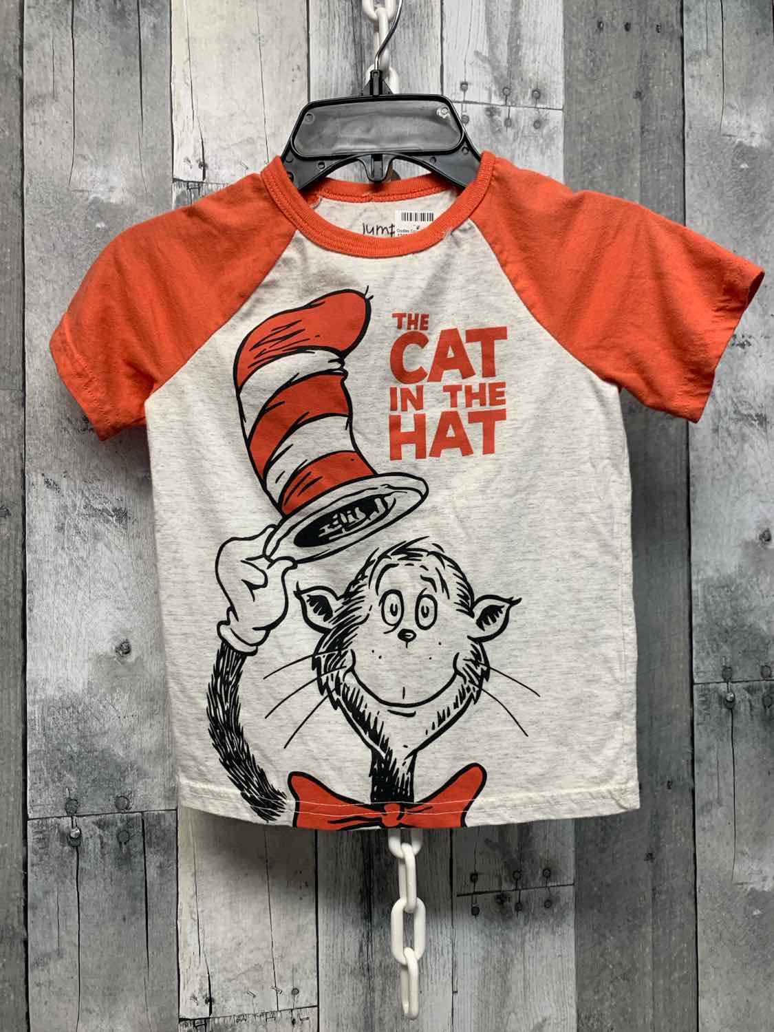 Size 4T Red/Gray Jumping Beans T Shirt