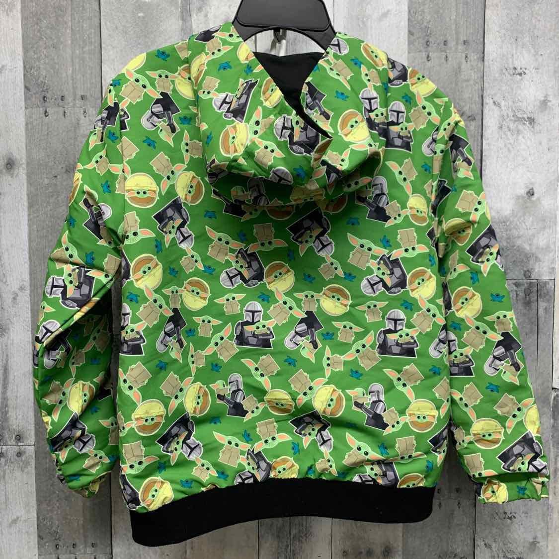 Size 9/10 Green Graphic Disney Parks Heavy Jacket