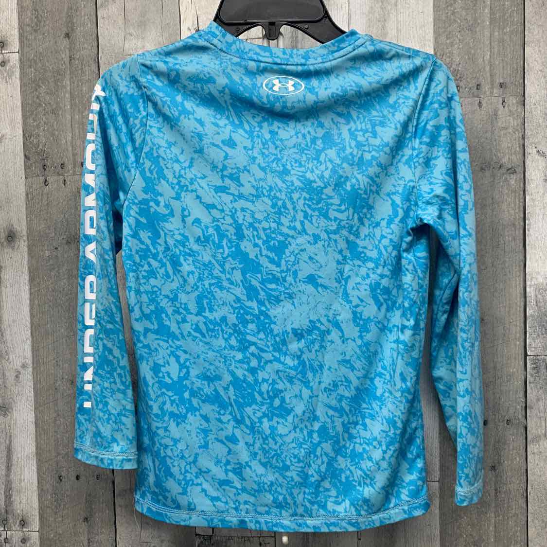 Size Small Blue/White Sport Brand Long Sleeve Shirt