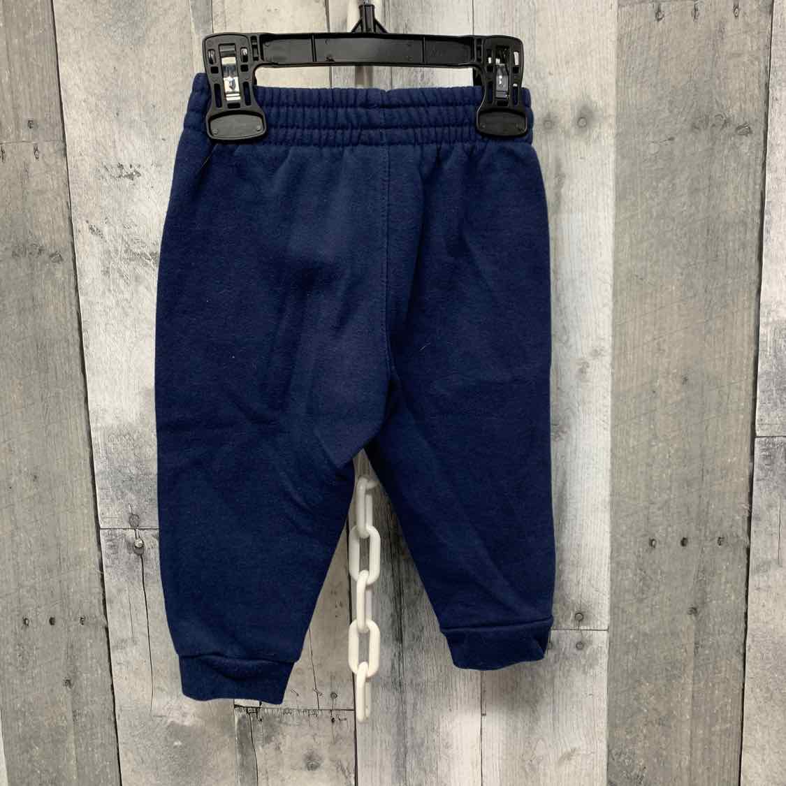 Size 12 Months Navy/White Sport Brand Athletic Pants