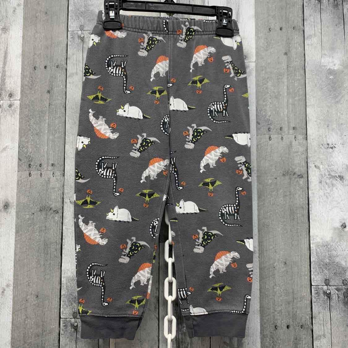 Size 5T Gray Print Carter's Pants