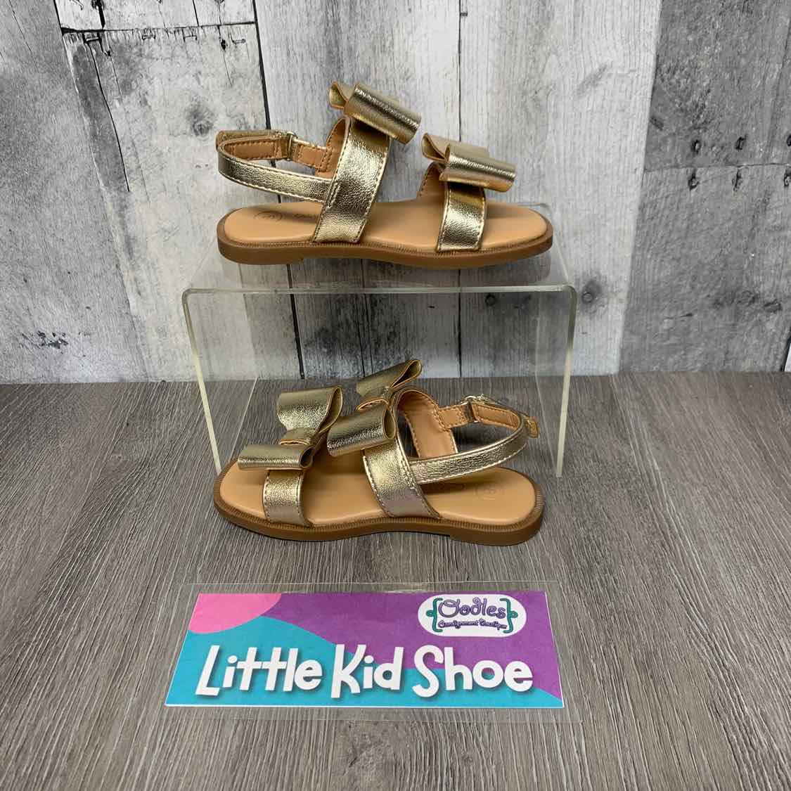 Size 8 Gold Cat & Jack Sandals
