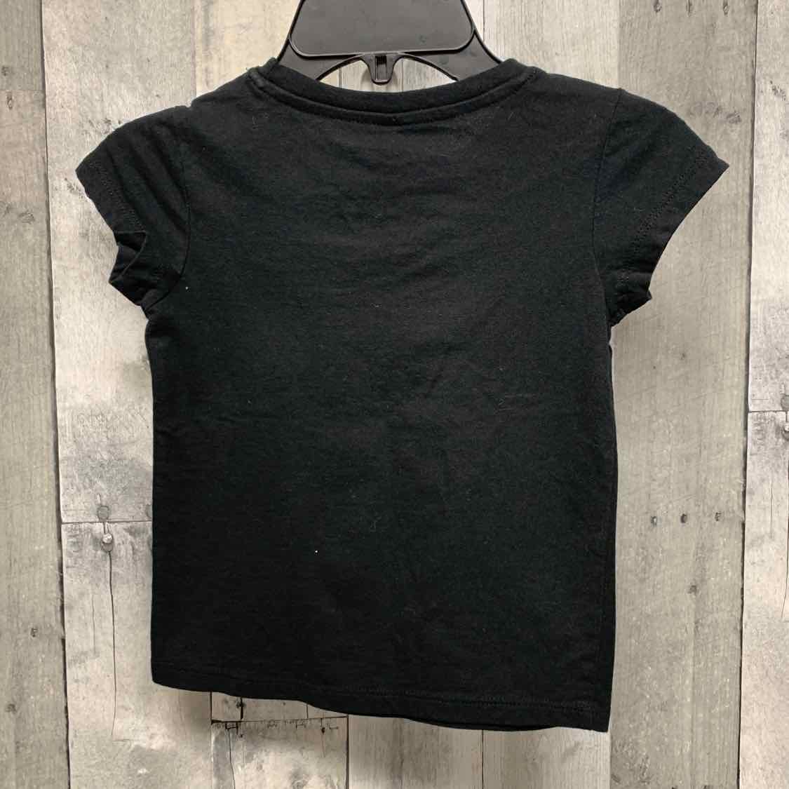 Size 4/5 Black Graphic Disney T Shirt