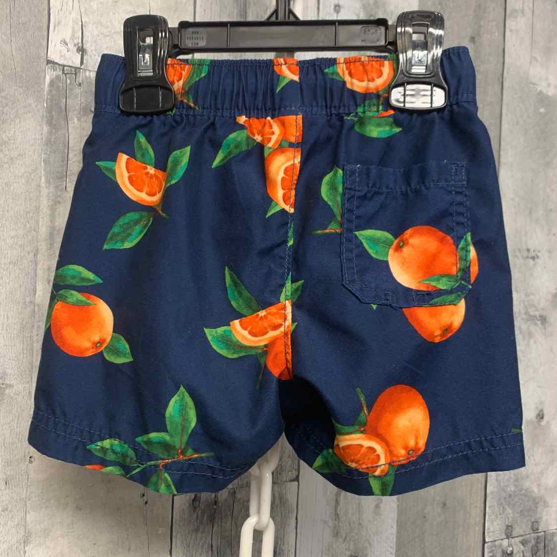 Size 18-24 Months Navy Print Old Navy Swim Trunks