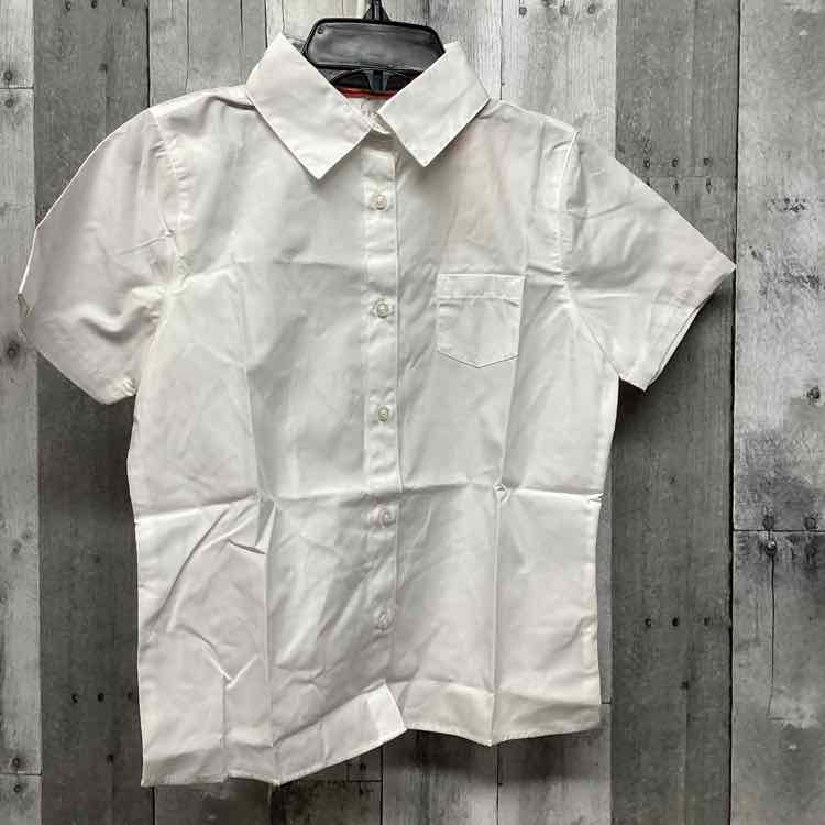 Size 12 White French Toast Button Up