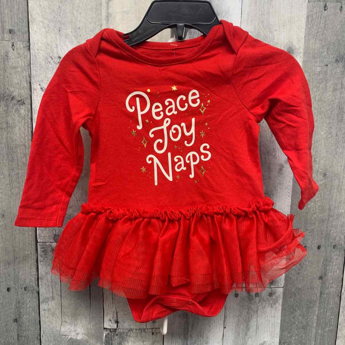 Size 6-9 Months Red Cat & Jack Romper