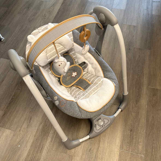 Ingenuity Gray Travel Swing