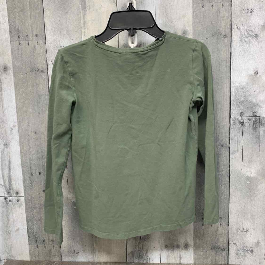 Size 8/10 Green H&M Long Sleeve Shirt