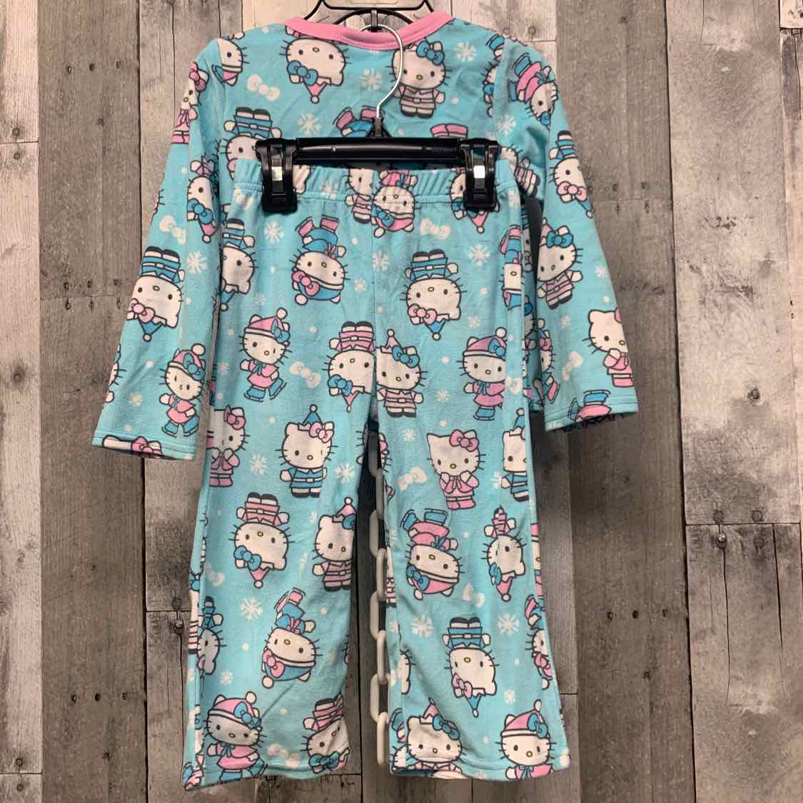 Size 3T Pink Hello Kitty 2pc PJs