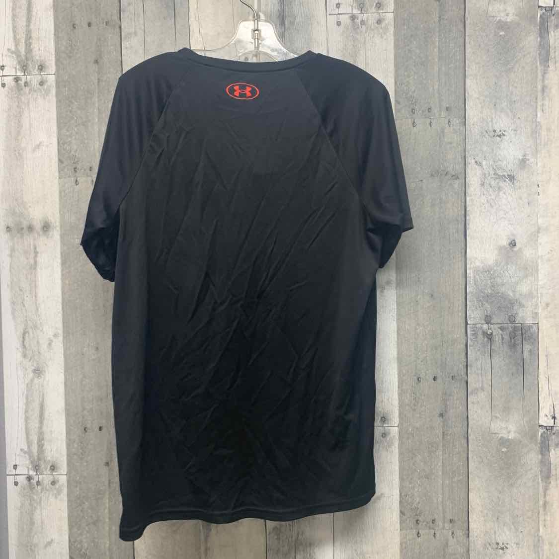 Size Large Black/Red Sport Brand T Shirt