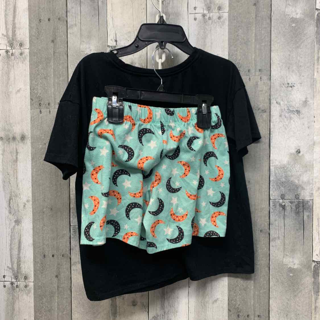 Size 10/12 Black/Blue Cat & Jack 2pc PJs
