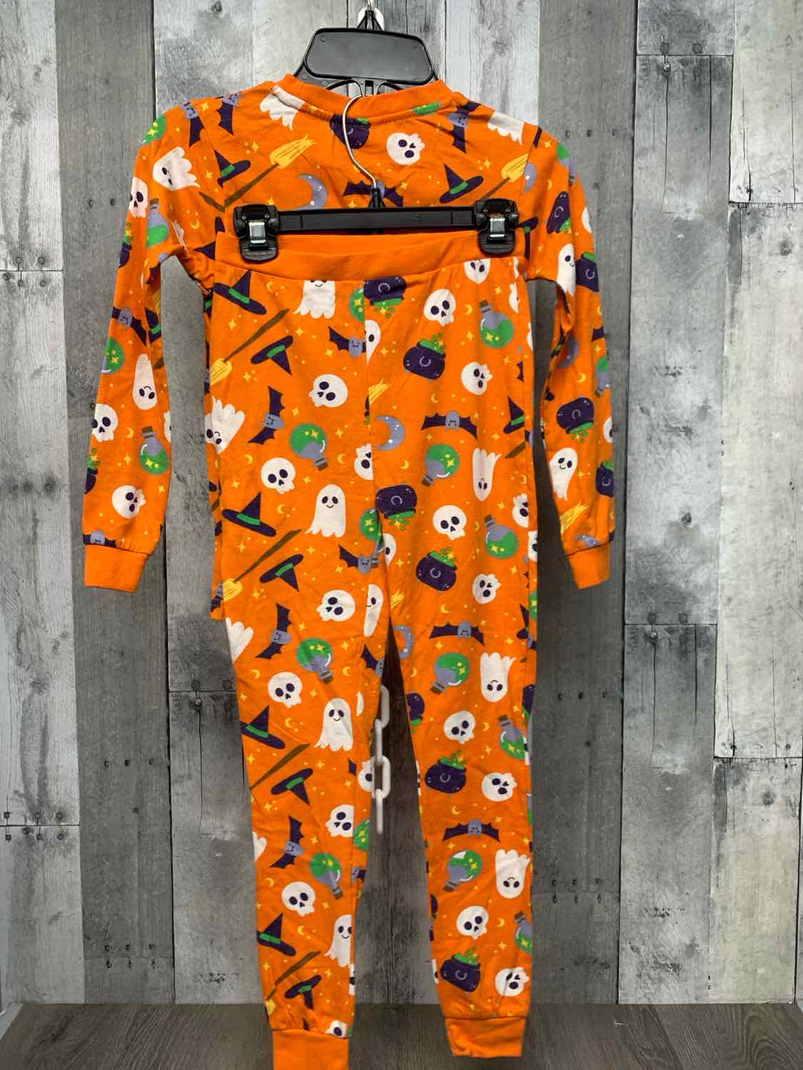 Size 8/10 Orange/Purple B Brand 2pc PJs