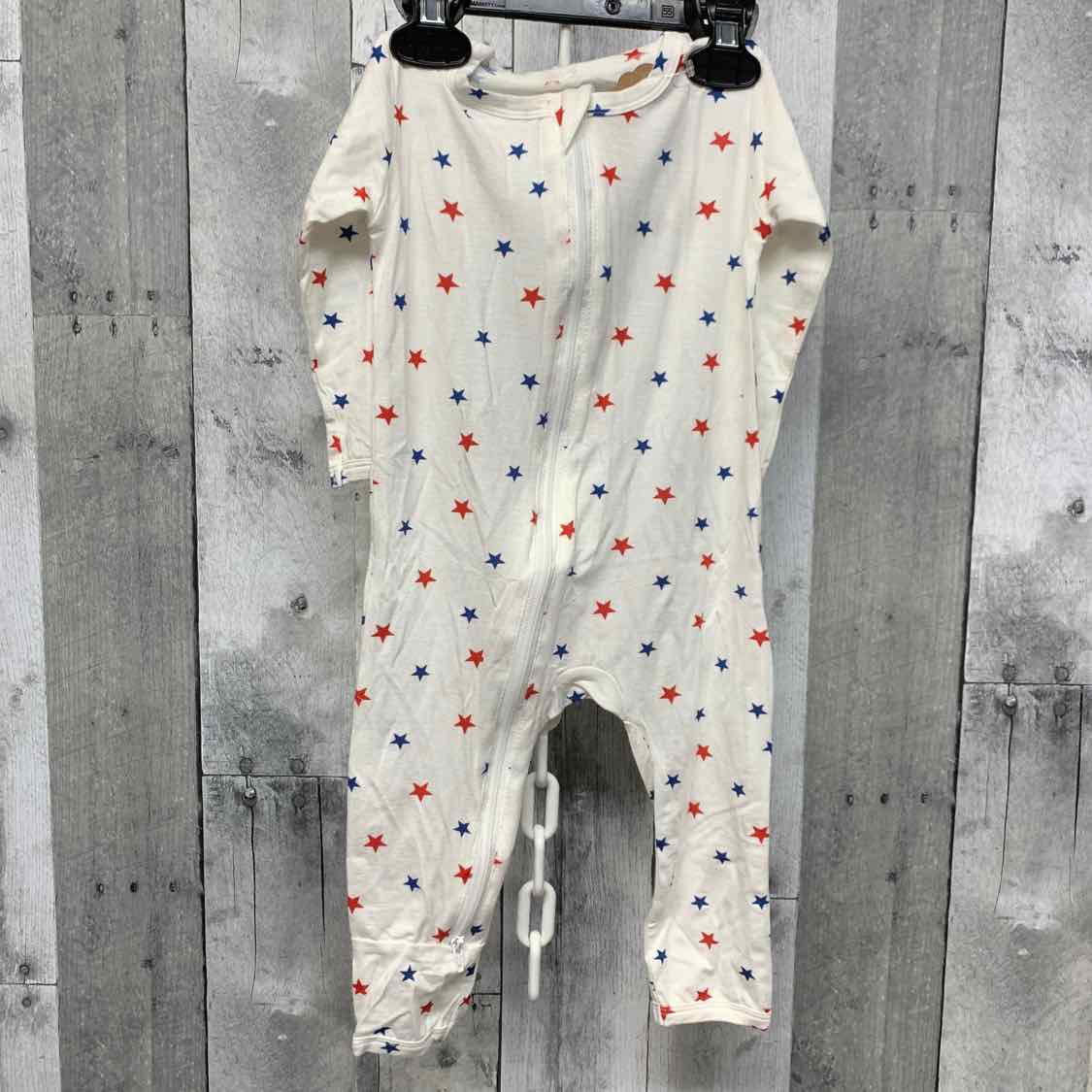 Size 12-18 Months Red/White/Blue Little Buggins Romper
