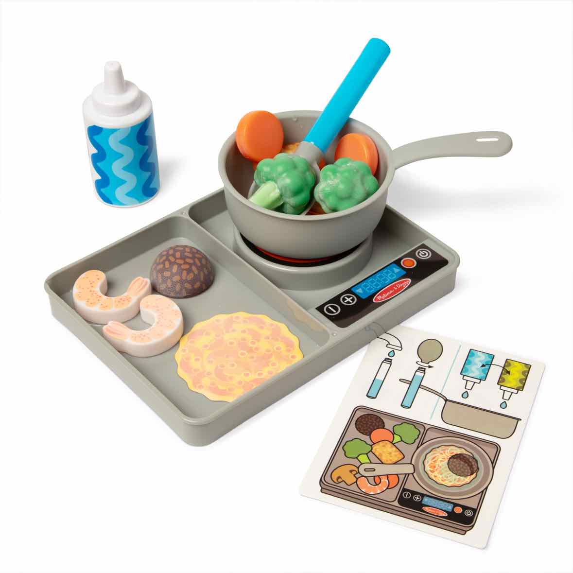 Melissa & Doug Simmer & Stir Stove Top Play Set
