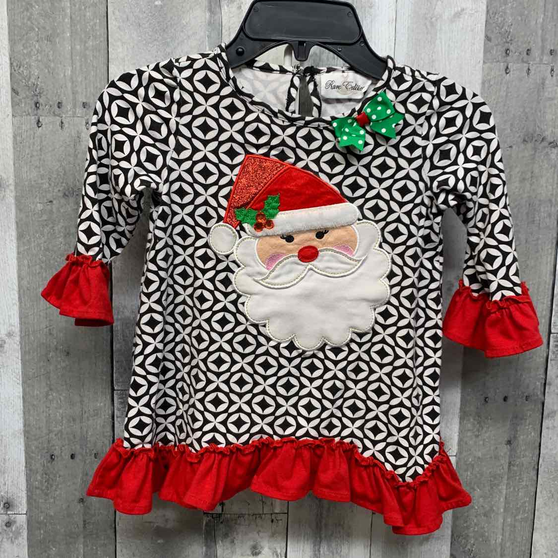 Size 5 Black/Red Rare Editions Long Sleeve Shirt