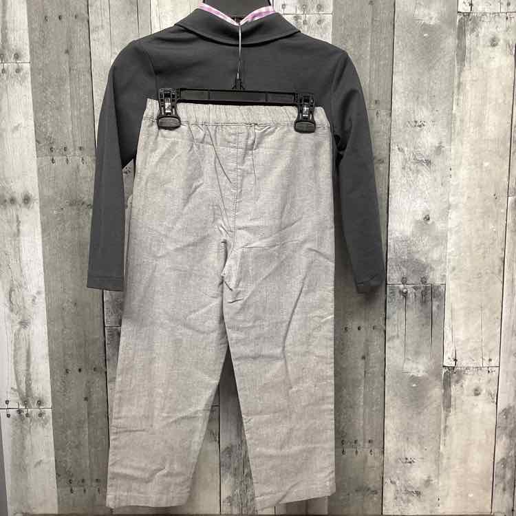 Size 5T Gray/Purple Wonder Nation 2pc+ Suit