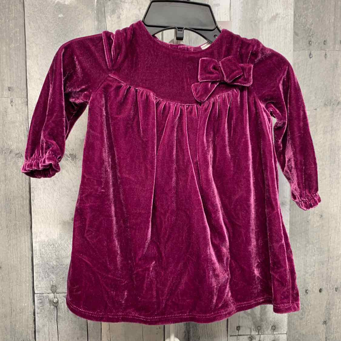 Size 6 Months Purple Just One You LS Dress