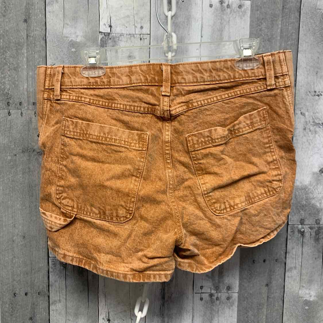 Size 10 Orange Isabel Maternity Shorts