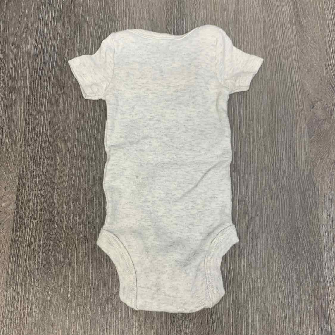 Size Preemie Gray Simple Joys Bodysuit