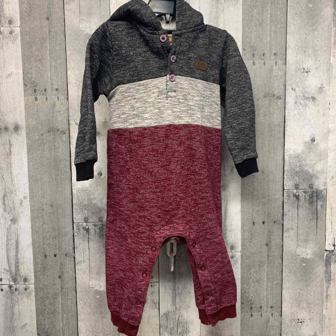 Size 24 Months Red/Gray Lee Light Jacket