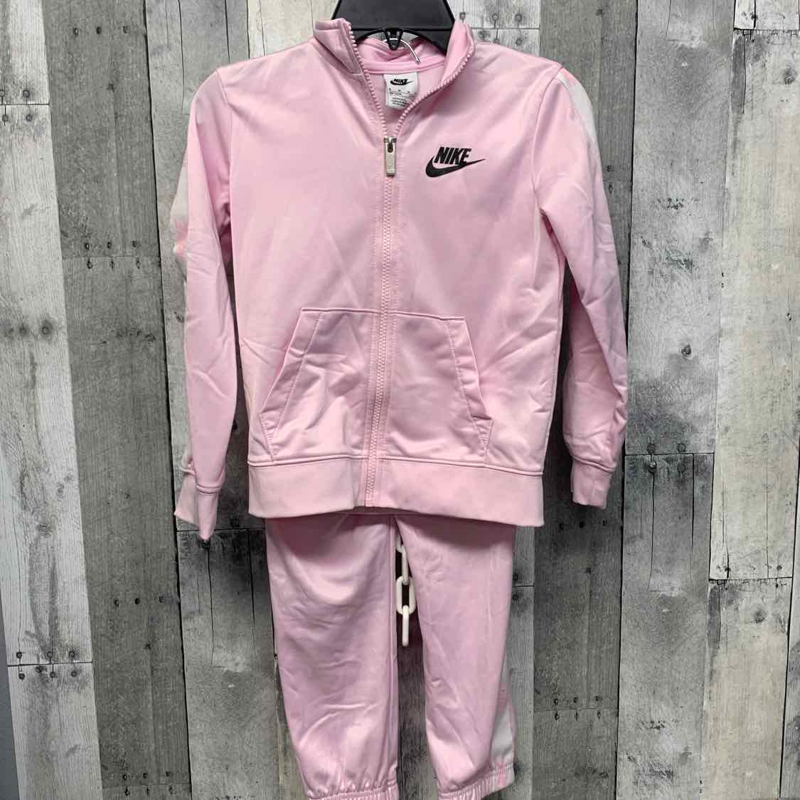 Size 6 Pink/White Sport Brand Jacket/Pants