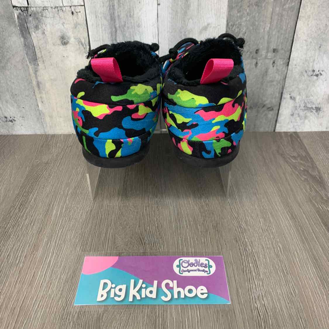 Size 4 Black/Blue Champion Sneakers