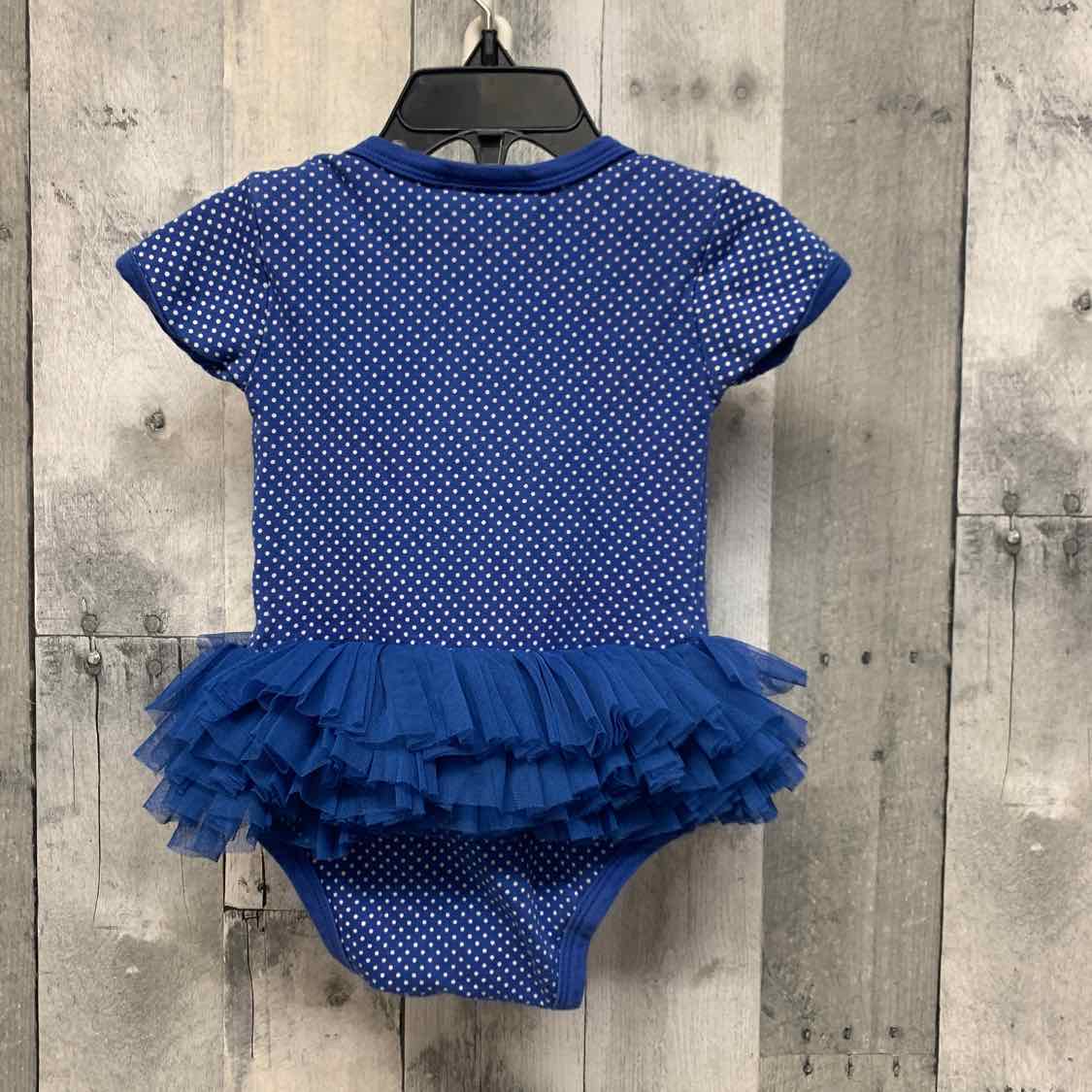 Size 12 Months Blue Print B Brand Romper