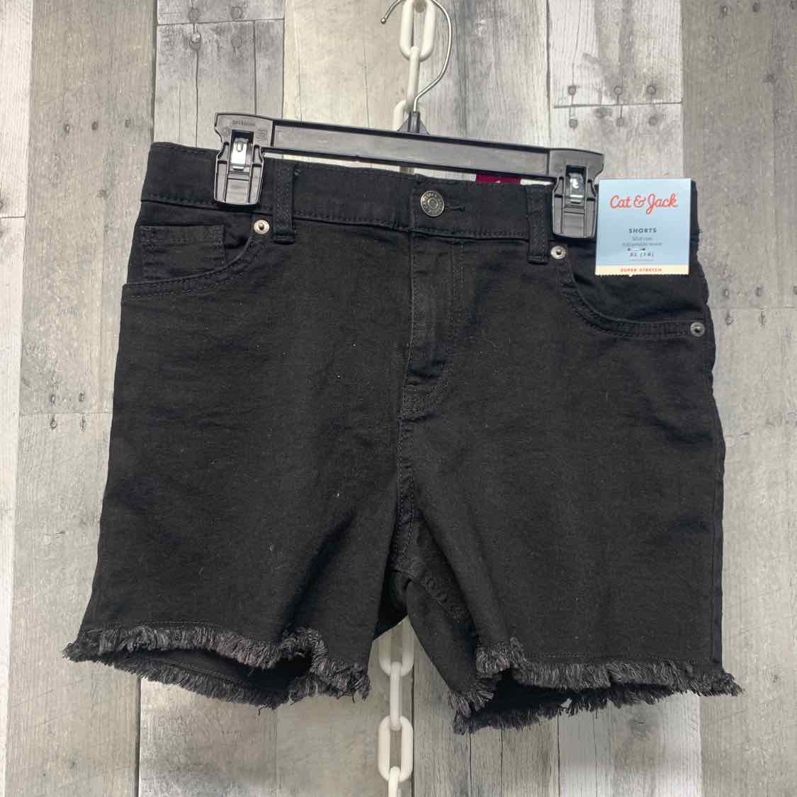 Size 14 Black Denim Cat & Jack Shorts