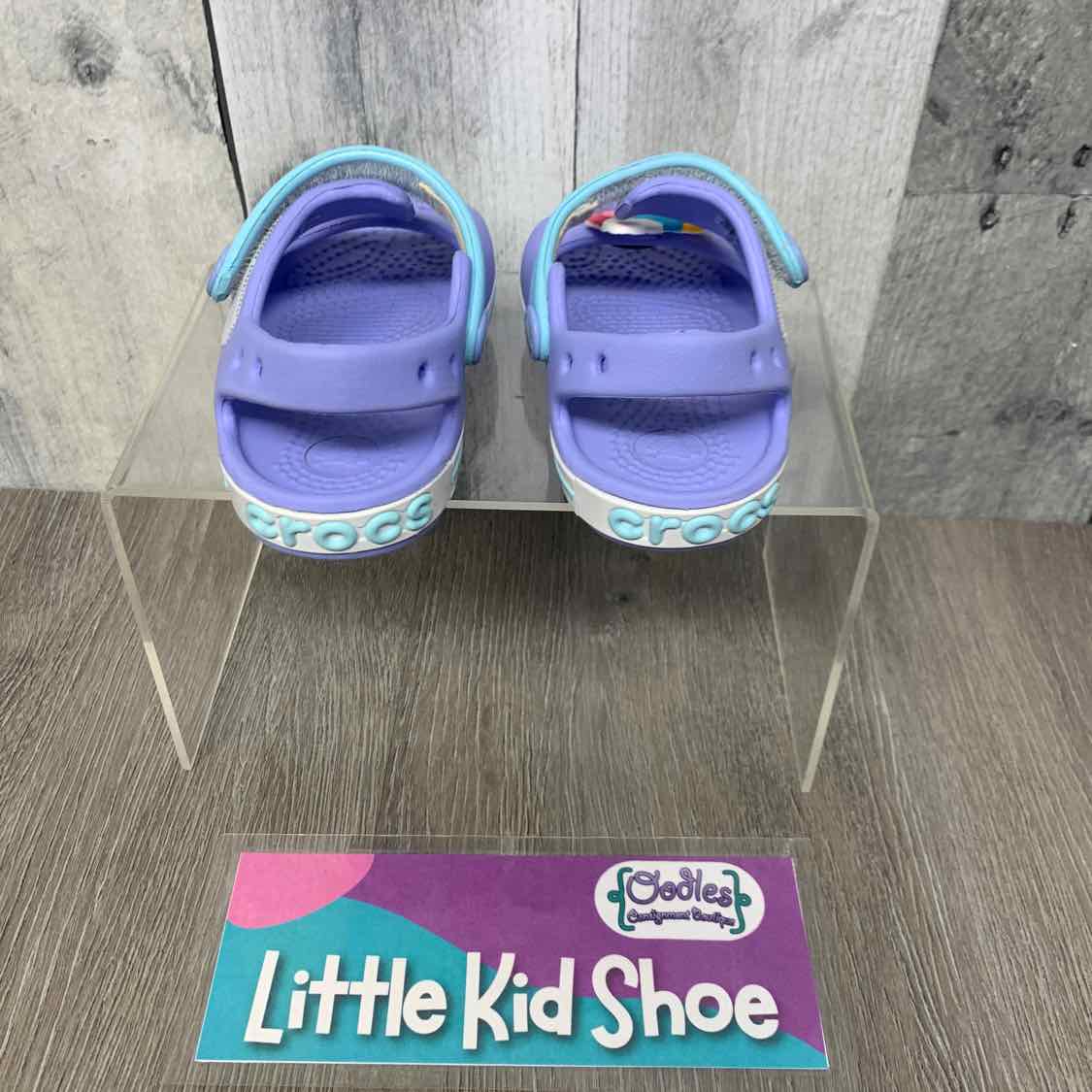 Size 4 Purple Crocs Sandals - OodlesCB