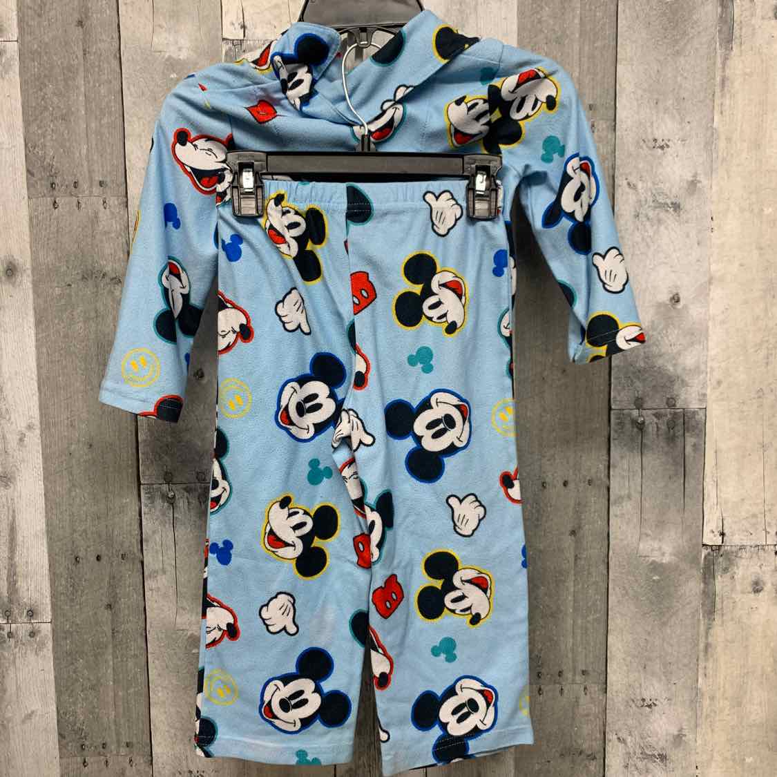 Size 4 Blue Print Disney 2pc PJs
