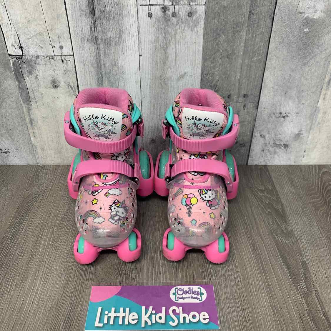 Size 11/2 Pink/Teal Hello Kitty Skates
