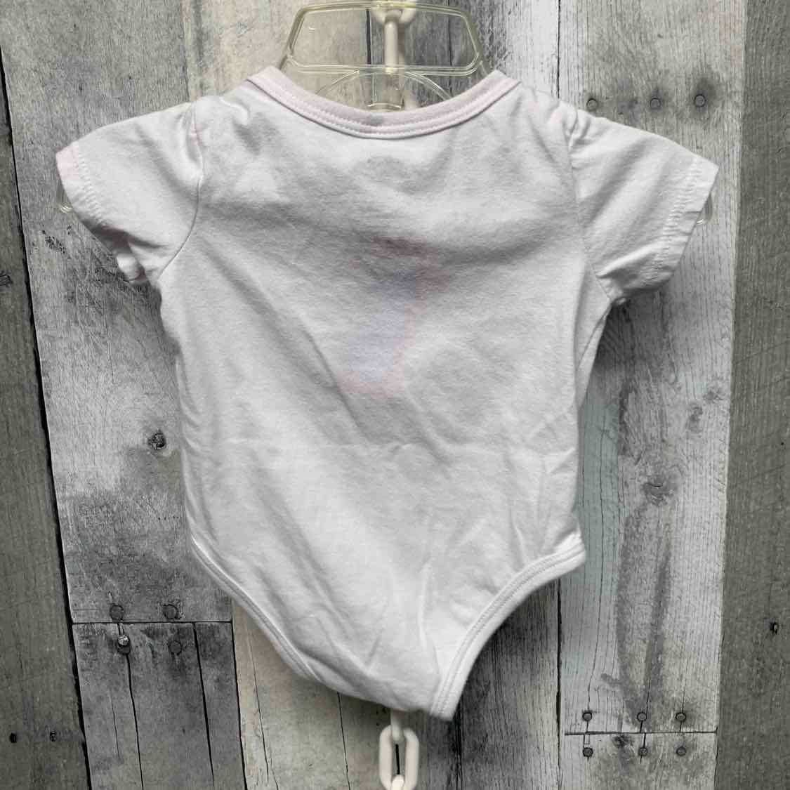 Size 3 Months White Sport Brand Bodysuit