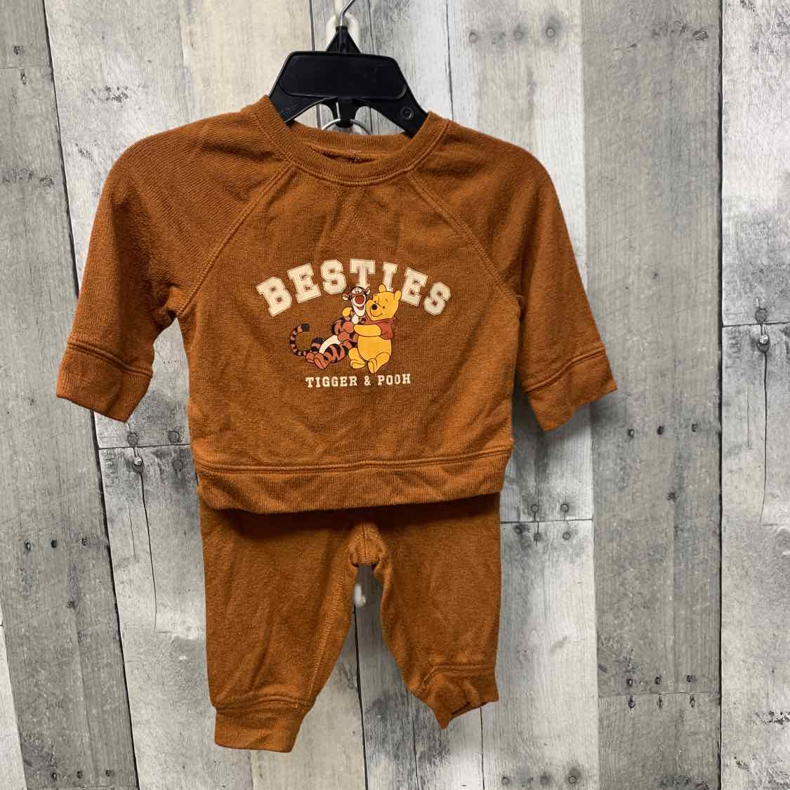 Size 3 Months Brown Jumping Beans Shirt/Pants