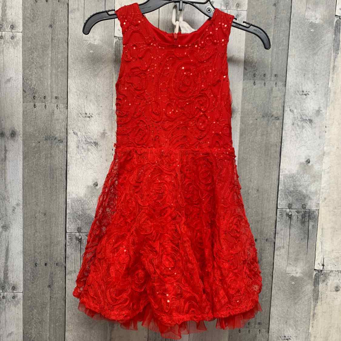 Size 5 Red Beautees Dress - Party