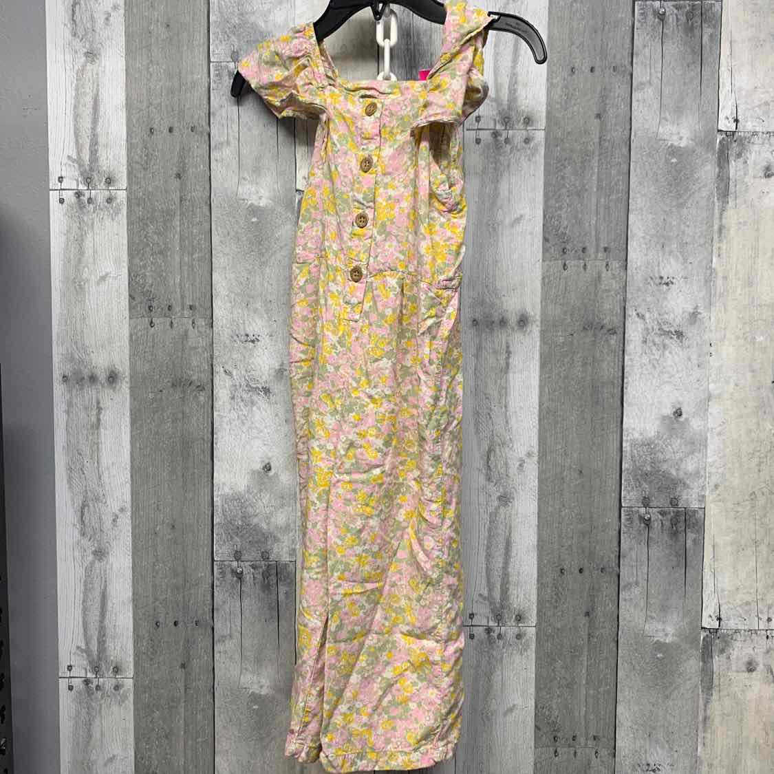 Size 6/6X Pink/Yellow Carter's Romper