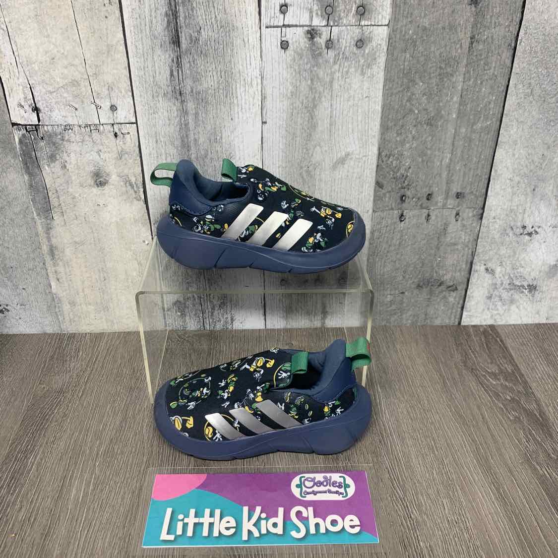 Size 7 Green/Navy Sport Brand Sneakers
