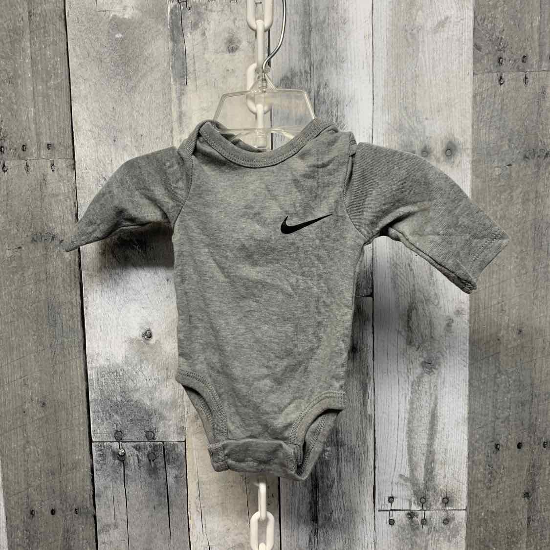Size 3 Months Gray Sport Brand Bodysuit