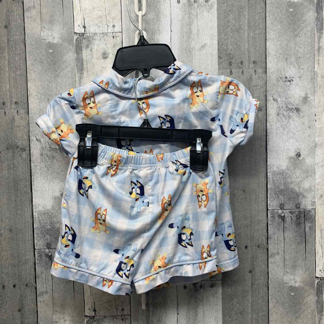 Size 5T Blue/Orange Disney 2pc PJs