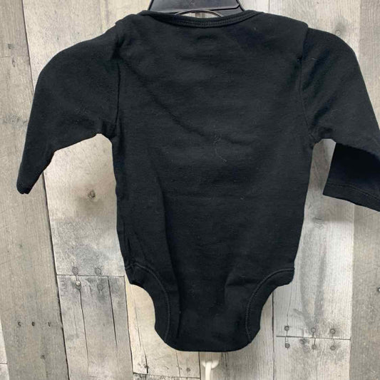 Size 3-6 Months Black Graphic Old Navy Bodysuit