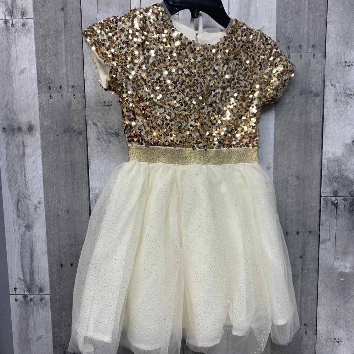 Size 6 Gold B Brand Dress