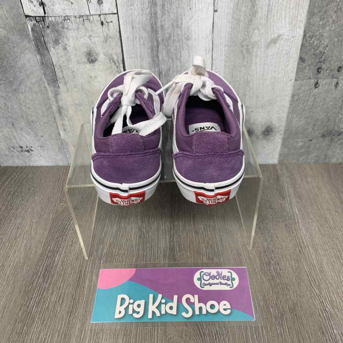 Size 11 Purple/White Vans Sneakers
