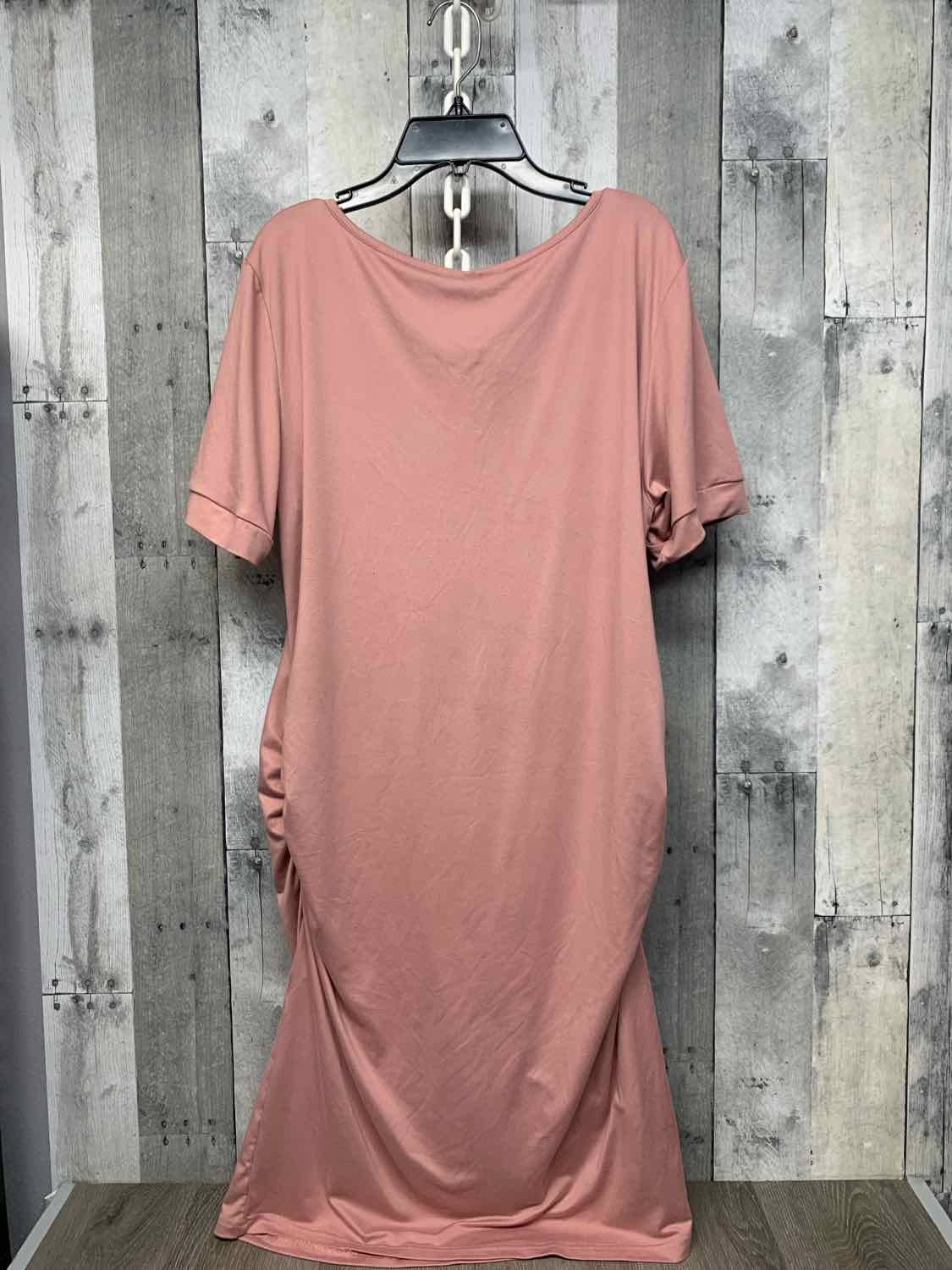 Size XL Pink Mid Brand Dress - Short Sleeve