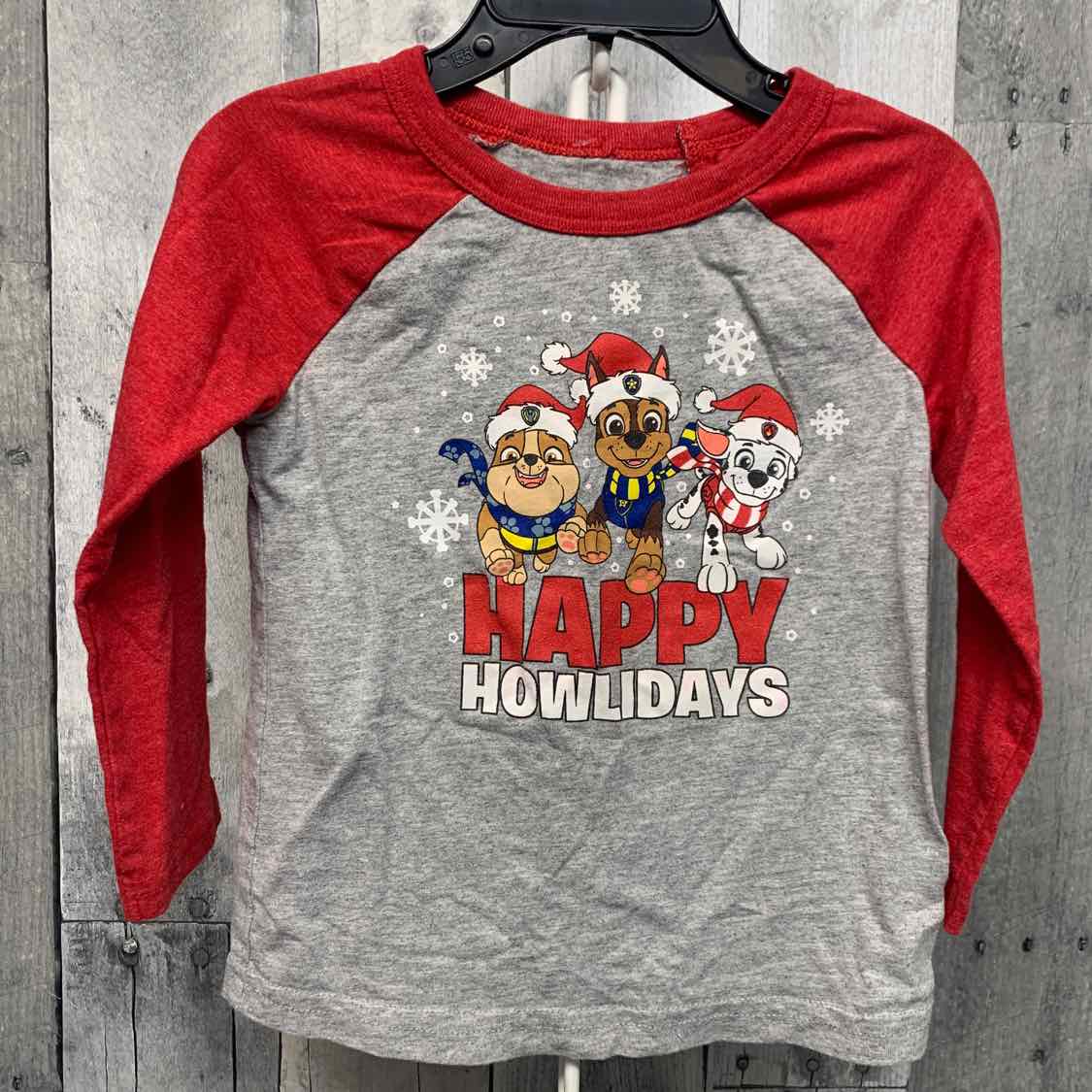Size 24 Months Gray/Red Jumping Beans Long Sleeve Shirt