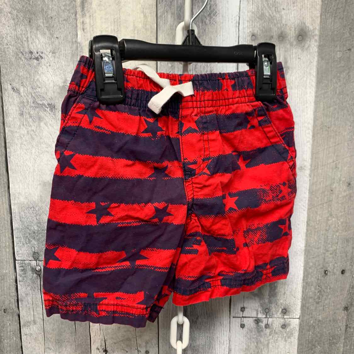 Size 2T Red/Navy Holiday Brands Shorts