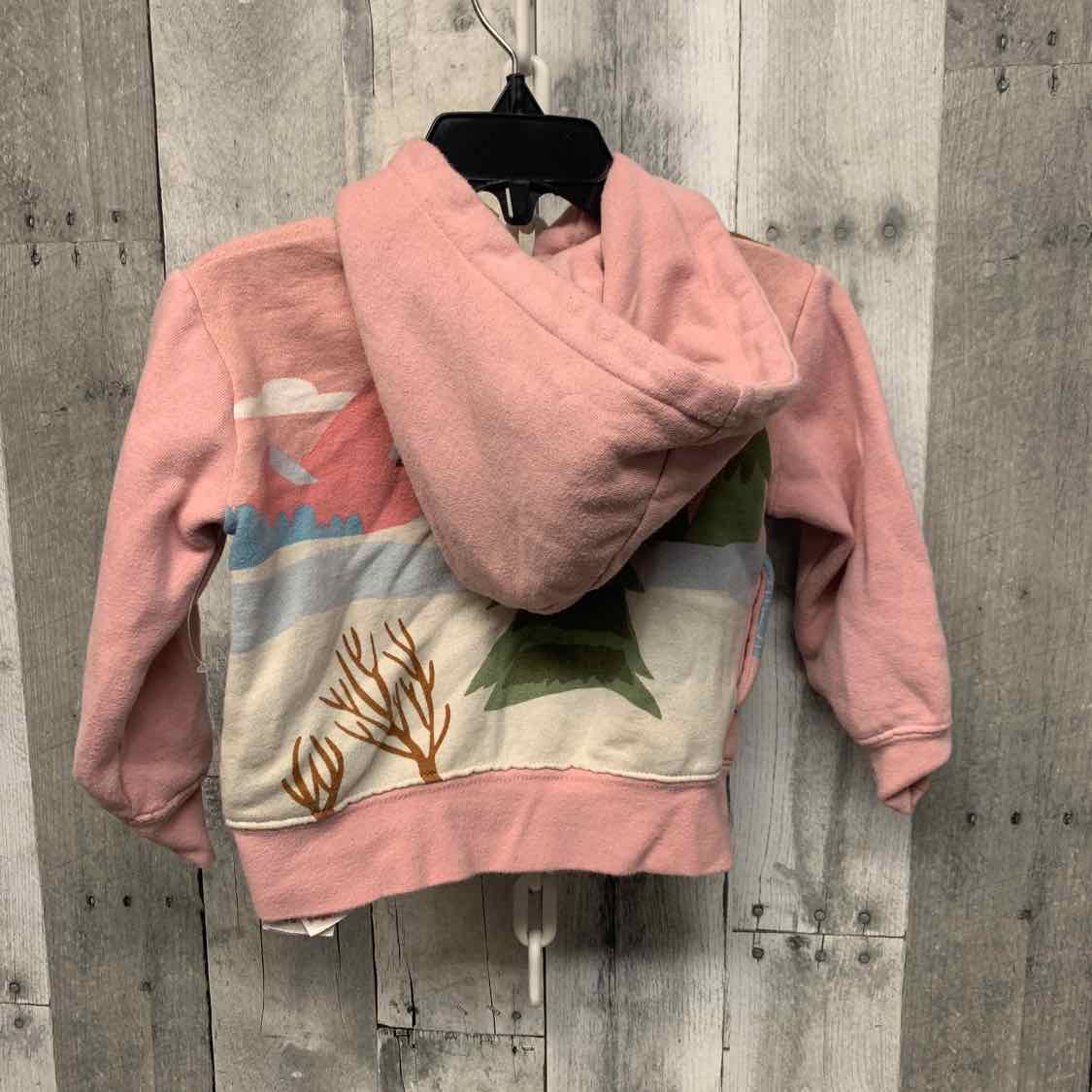 Size 2T Pink Graphic Disney Store Light Jacket