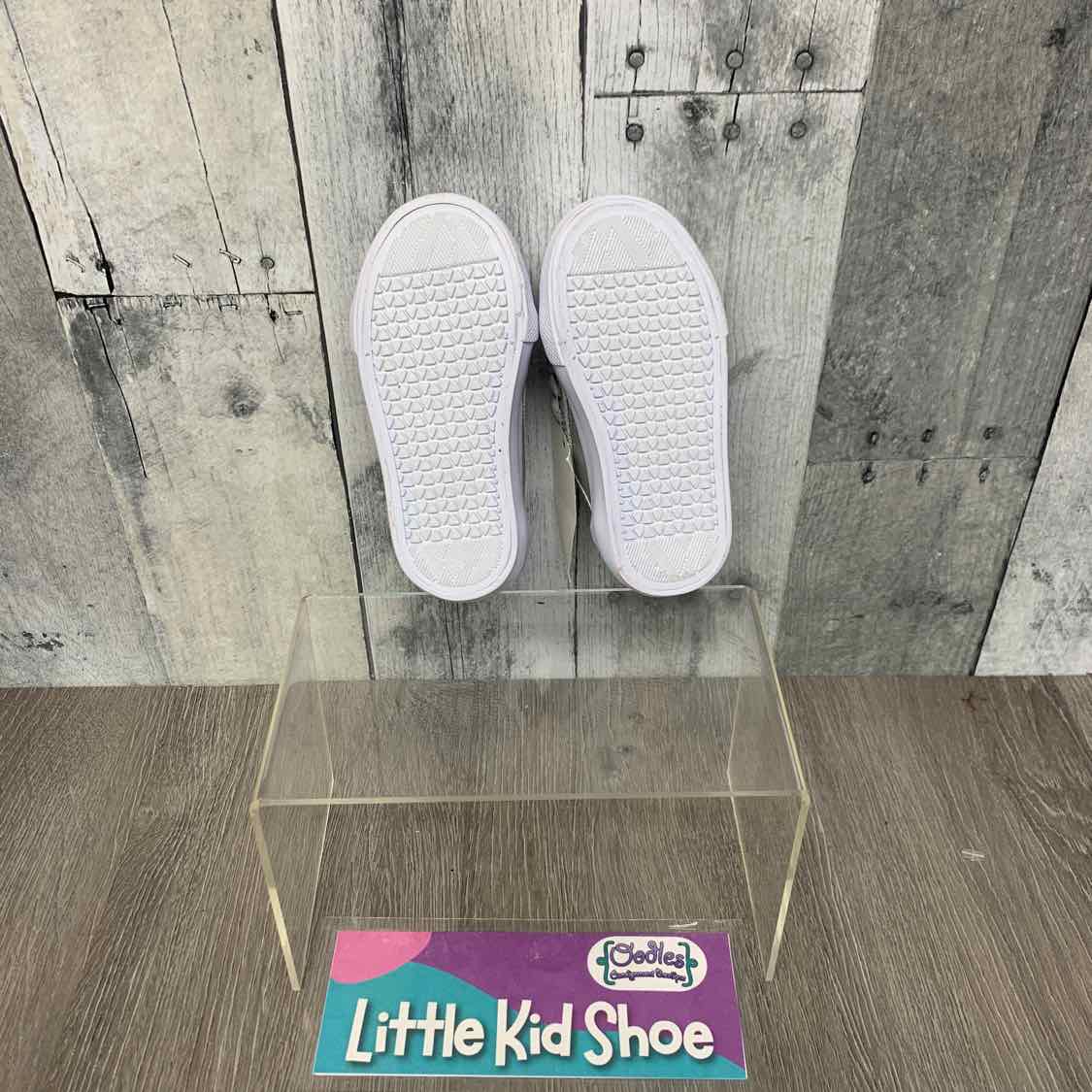 Size 5 Silver/White B Brand Sneakers