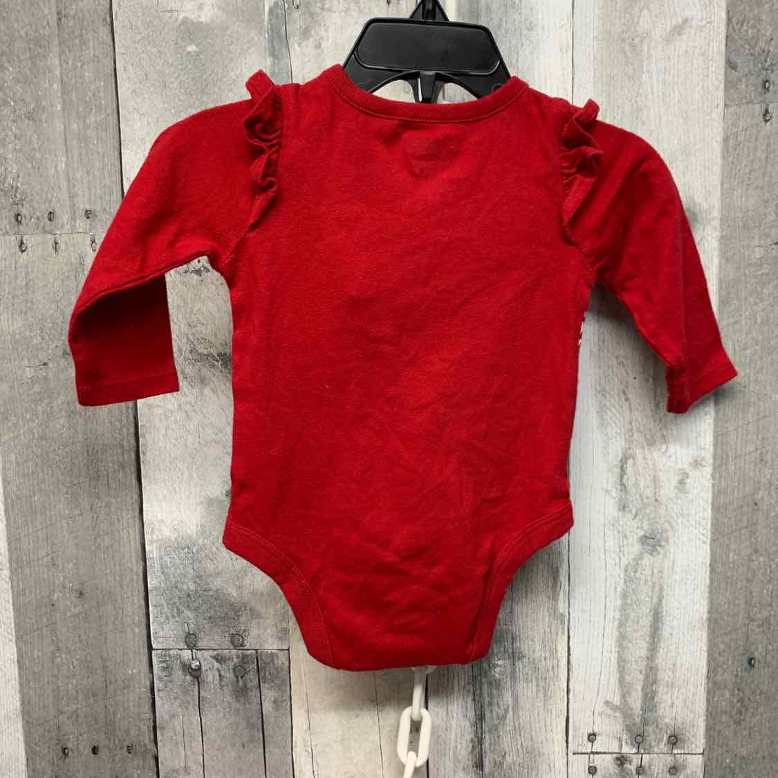 Size 3-6 Months Red Graphic Garanimals Bodysuit