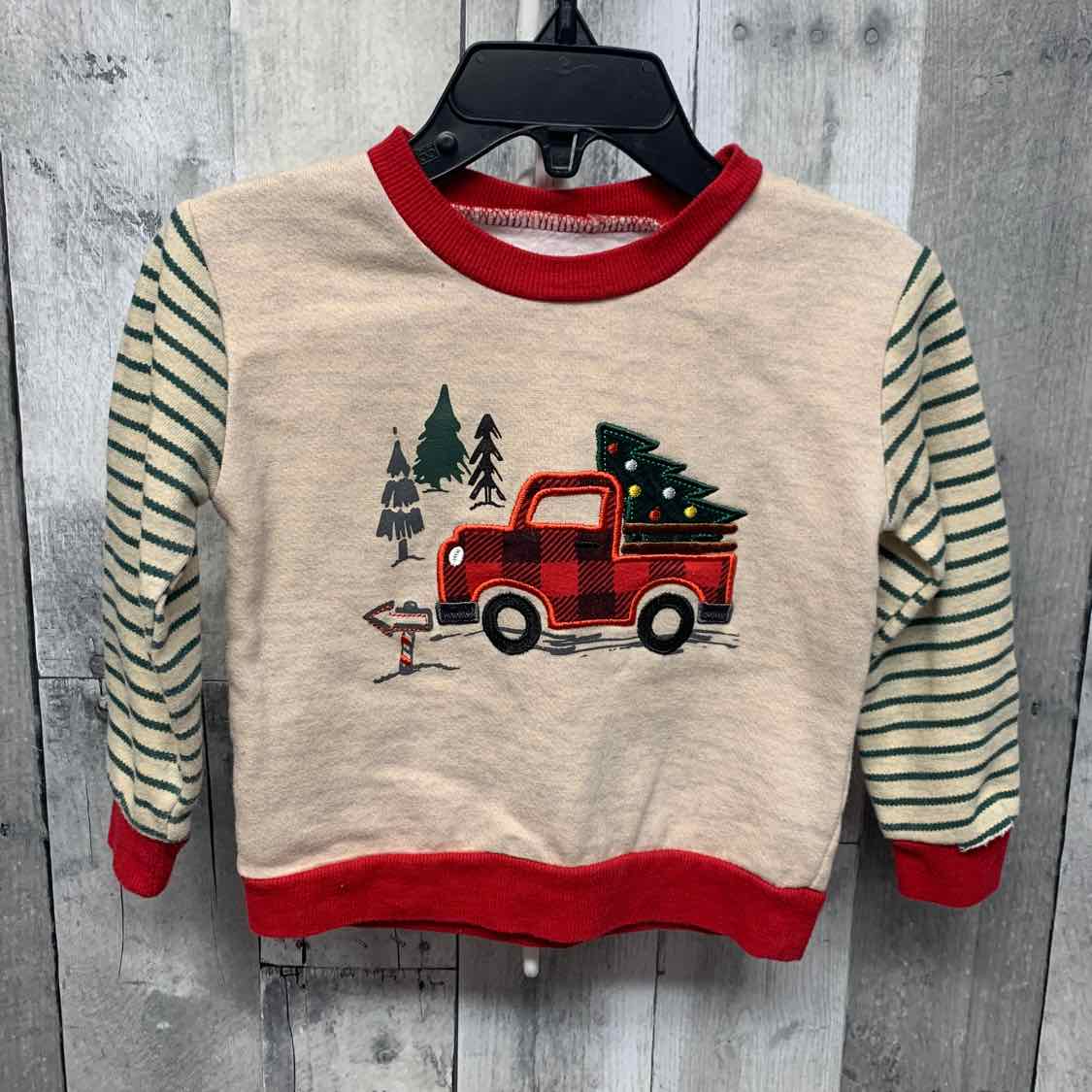 Size 18 Months Tan Graphic Baby Essentials Sweat Shirt