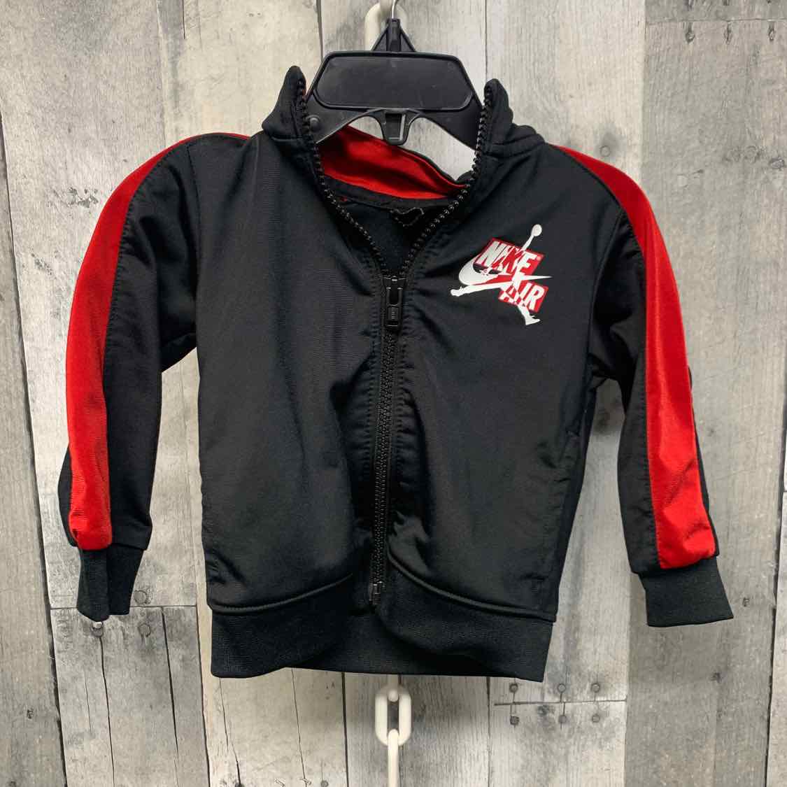 Size 12 Months Black/Red Sport Brand Light Jacket